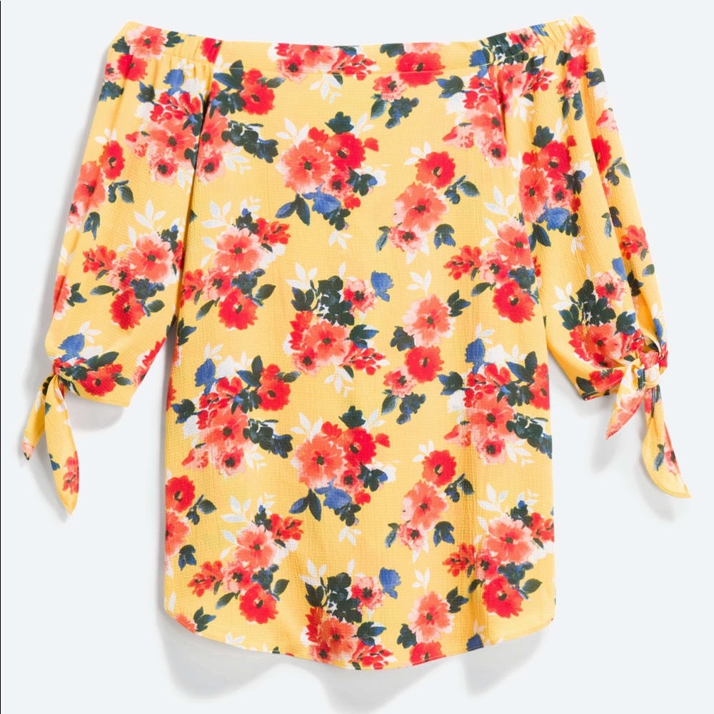 Off the shoulder blouse